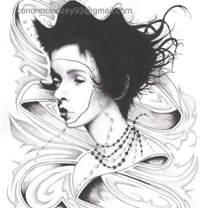 My drawing Victorian goth